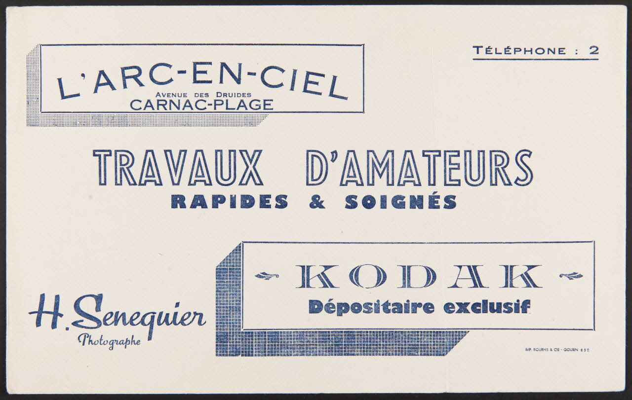 buvard publicitaire L'ARC-EN-CIEL  TRAVAUX D'AMATEURS  RAPIDES & SOIGNES 1994.34.1731 Photo