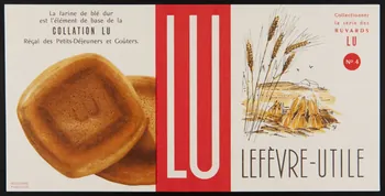 buvard publicitaire LU  LEFEVRE - UTILE 1994.34.175  Photo
