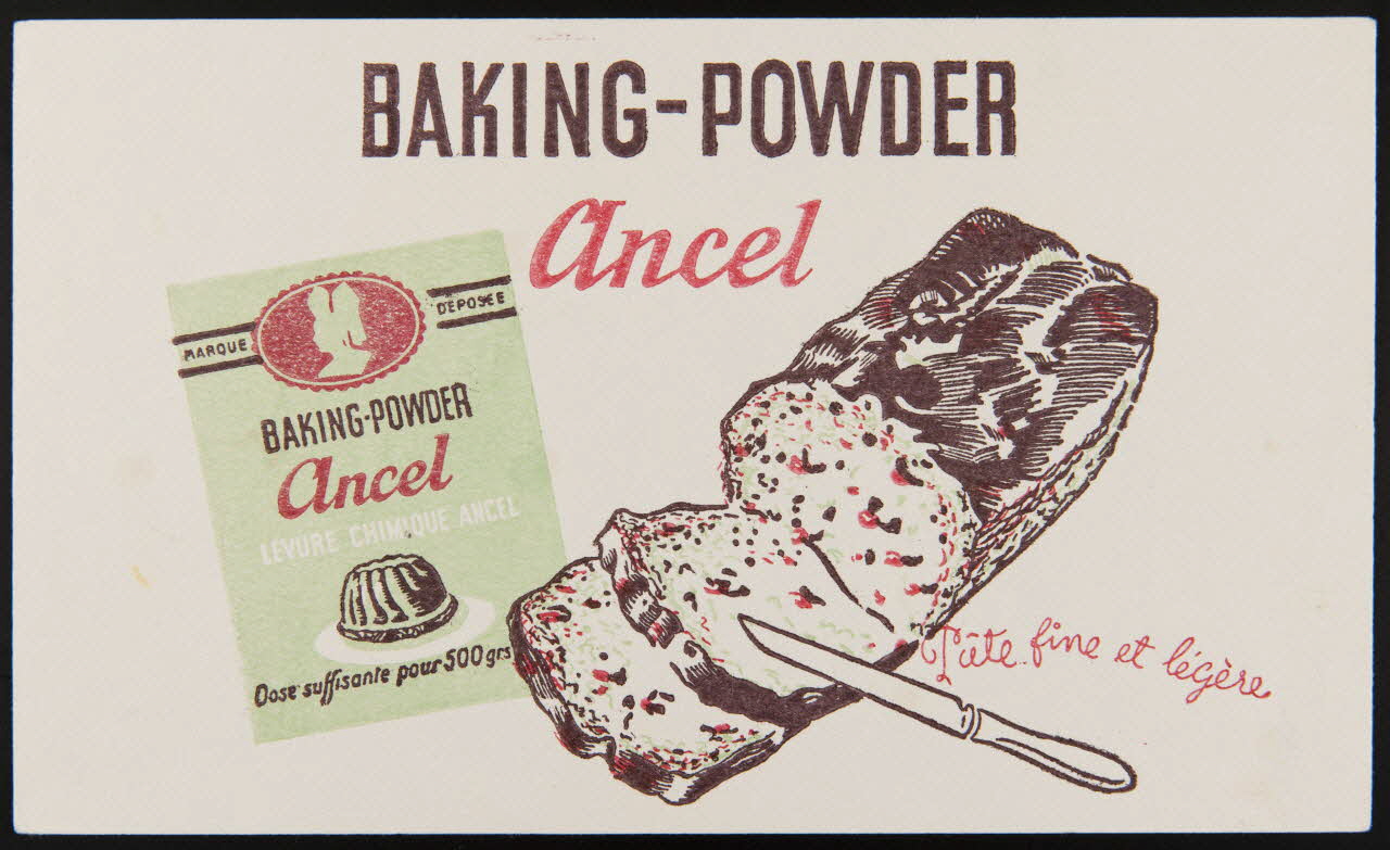 buvard publicitaire BAKING-POWDER  ancel 1994.34.199 Photo