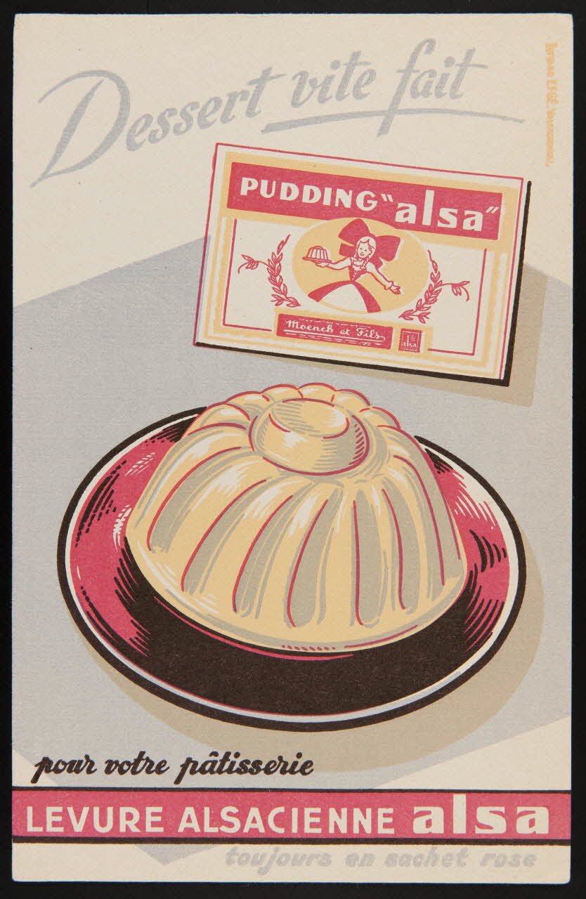 buvard publicitaire pour votre pâtisserie  LEVURE ALSACIENNE alsa 1994.34.201 Photo