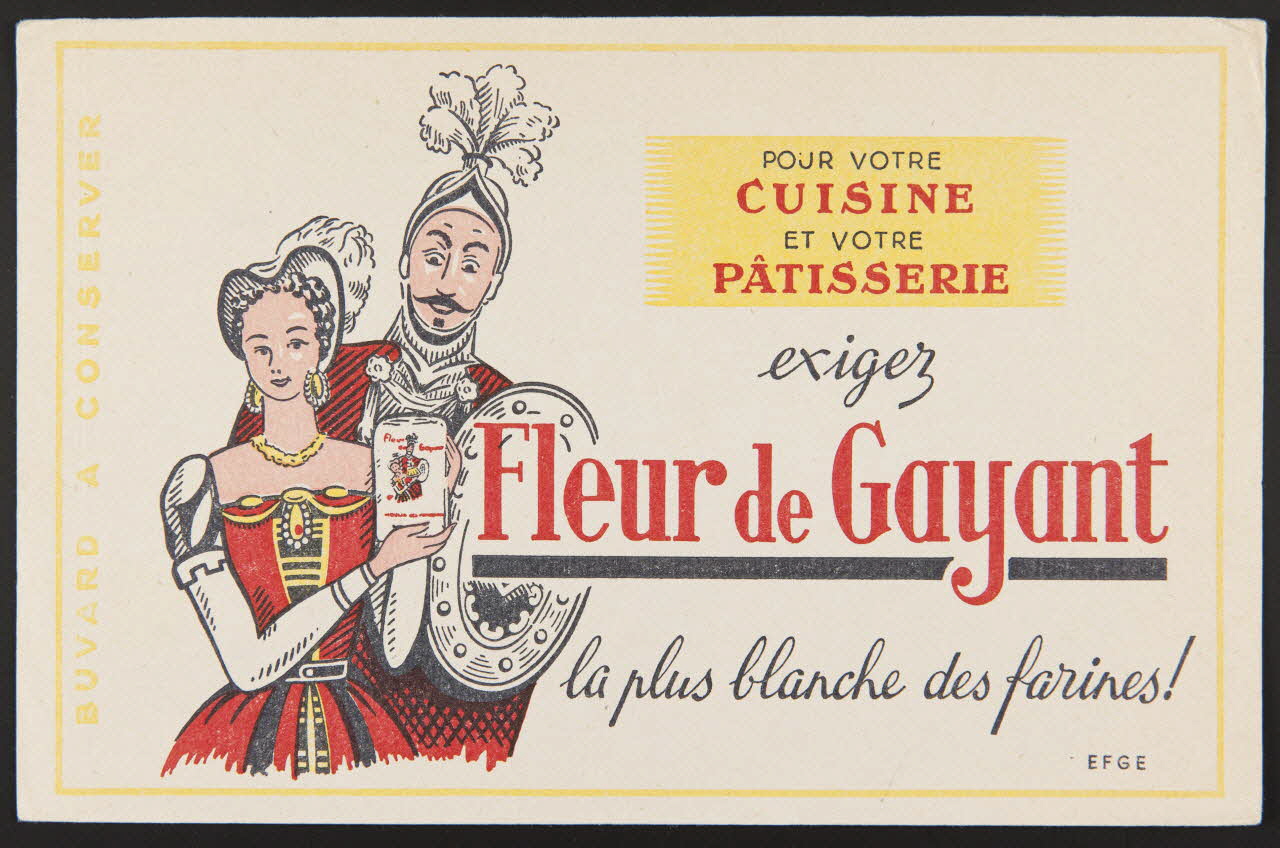 buvard publicitaire Fleur de Gayant 1994.34.203 Photo