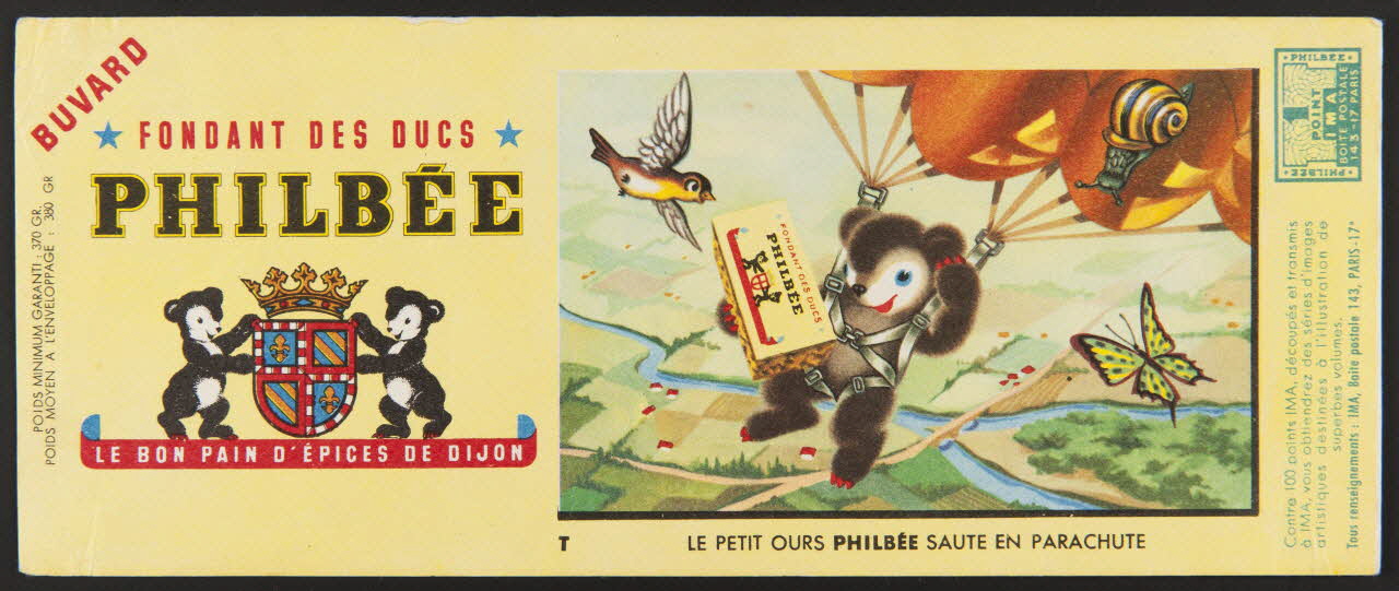 buvard publicitaire FONDANT DES DUCS  PHILBEE 1994.34.218 Photo