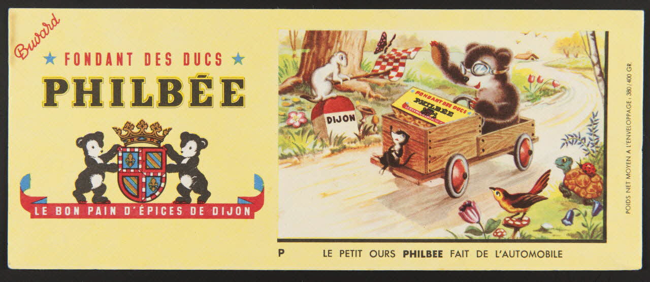 buvard publicitaire FONDANT DES DUCS  PHILBEE 1994.34.219 Photo