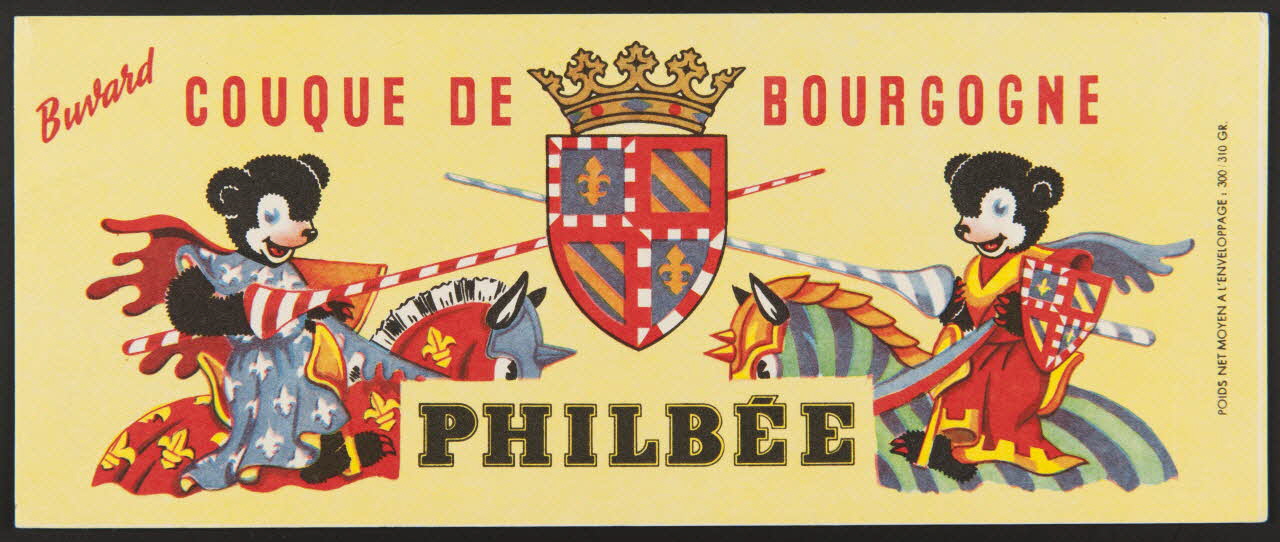 buvard publicitaire COUQUE DE BOURGOGNE  PHILBEE 1994.34.222 Photo