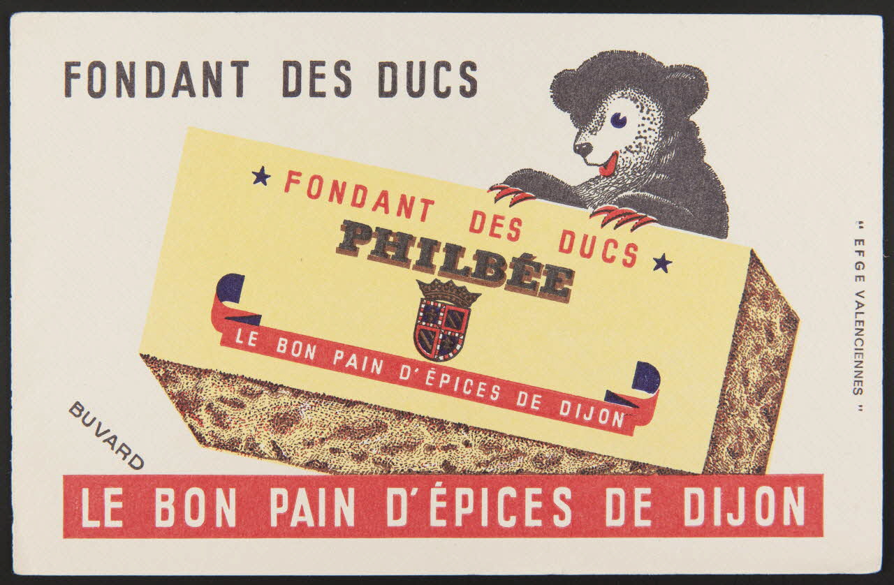 buvard publicitaire FONDANT DES DUCS  PHILBEE 1994.34.225 Photo