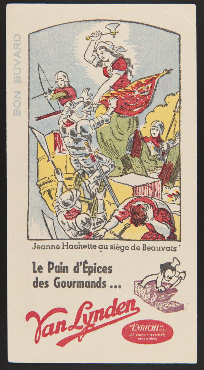 buvard publicitaire Le Pain d'Epices  des gourmands...  Van Lynden 1994.34.226 Photo