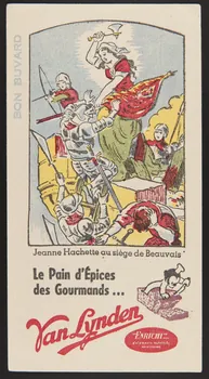 buvard publicitaire Le Pain d'Epices  des gourmands...  Van Lynden 1994.34.226  Photo