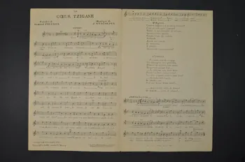 J. Vercolier ; Armand Foucher ; Adolphe Bérard ; H. Delormel chanson petit format Île-de-France, France 1910 1965.172.22 Photo Mucem