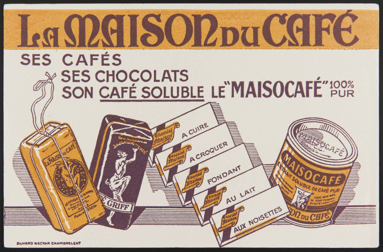 buvard publicitaire LA MAISON DU CAFE 1994.34.243 Photo