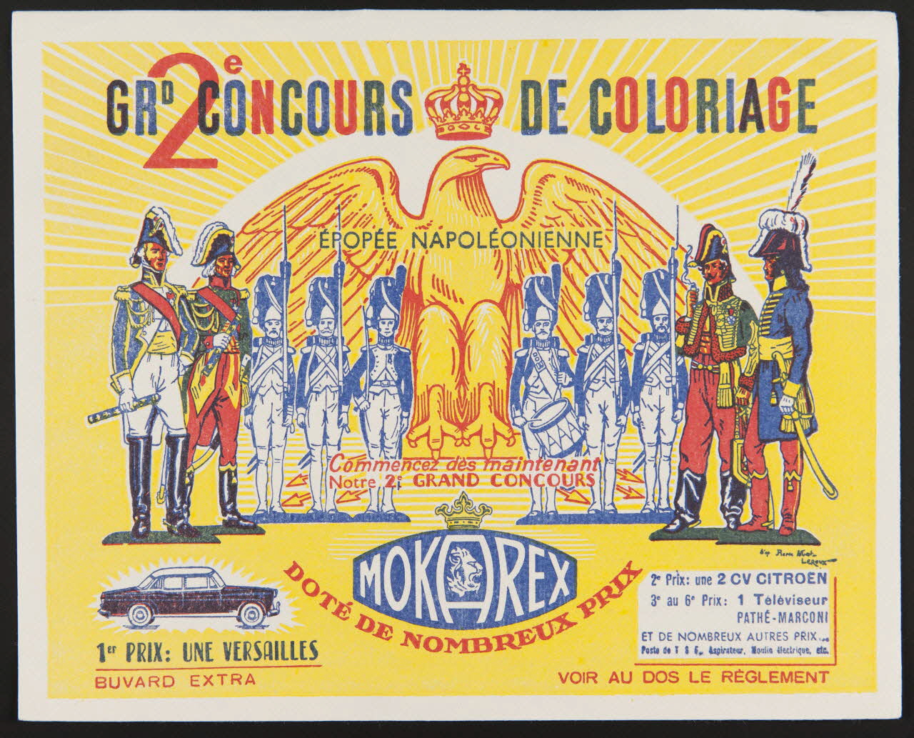 buvard publicitaire MOKAREX 1994.34.251 Photo