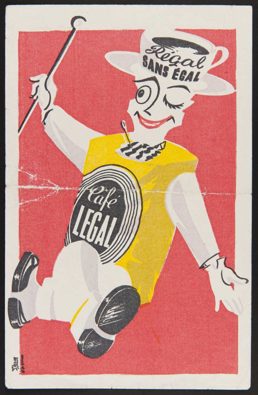 buvard publicitaire Café LEGAL 1994.34.258 Photo