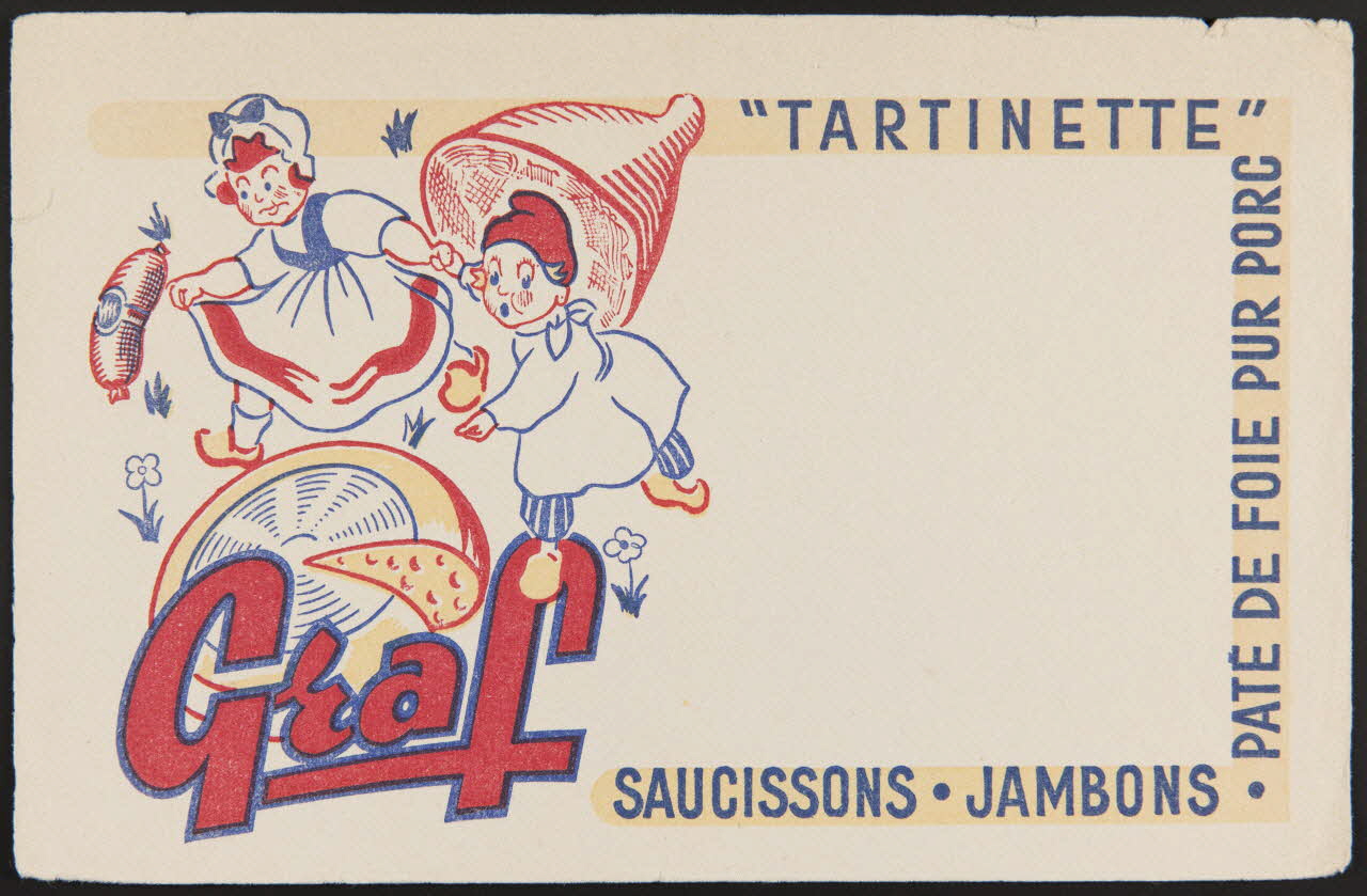 buvard publicitaire "TARTINETTE" 1994.34.267 Photo
