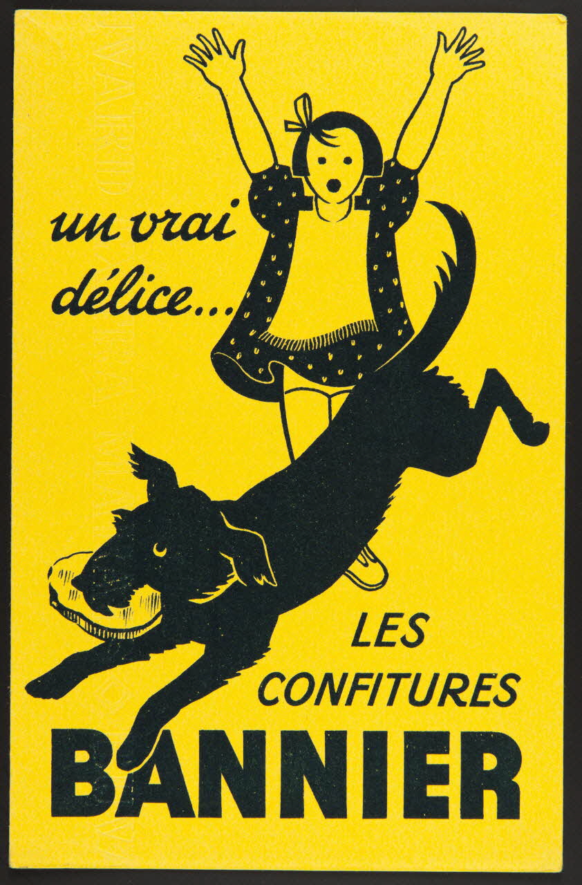 buvard publicitaire LES CONFITURES  BANNIER 1994.34.319  Photo