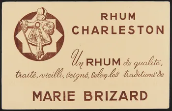 buvard publicitaire RHUM  CHARLESTON 1994.34.32 Photo