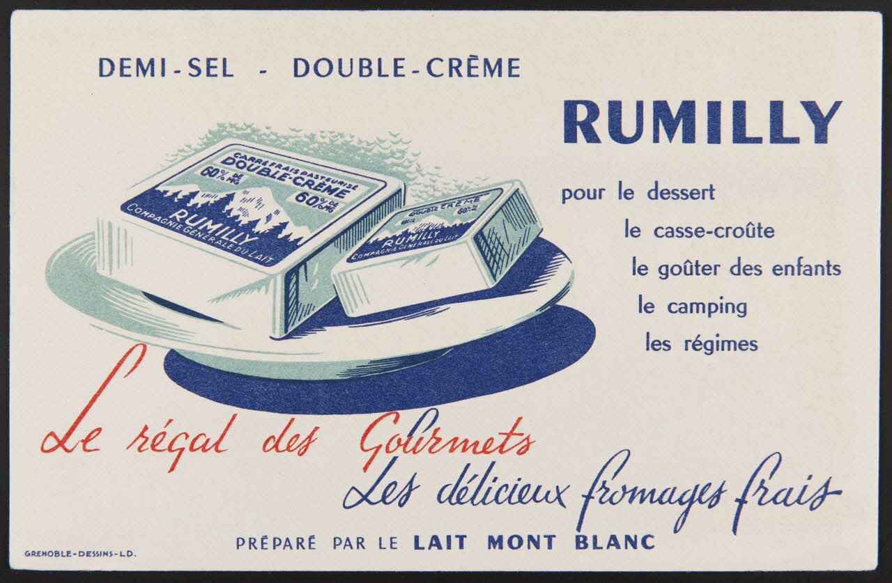buvard publicitaire RUMILLY 1994.34.339 Photo