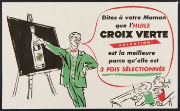 buvard publicitaire CROIX VERTE 1994.34.352  Photo
