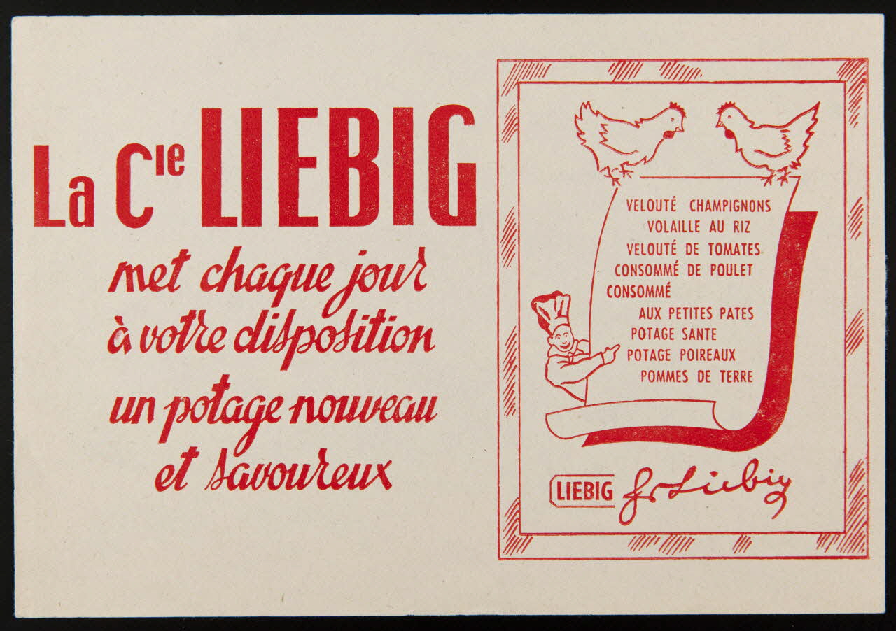 buvard publicitaire La Cie LIEBIG 1994.34.399 Photo