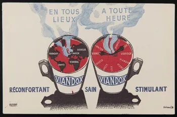 buvard publicitaire VIANDOX 1994.34.406 Photo