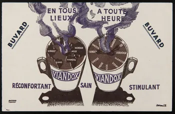 buvard publicitaire VIANDOX 1994.34.407 Photo