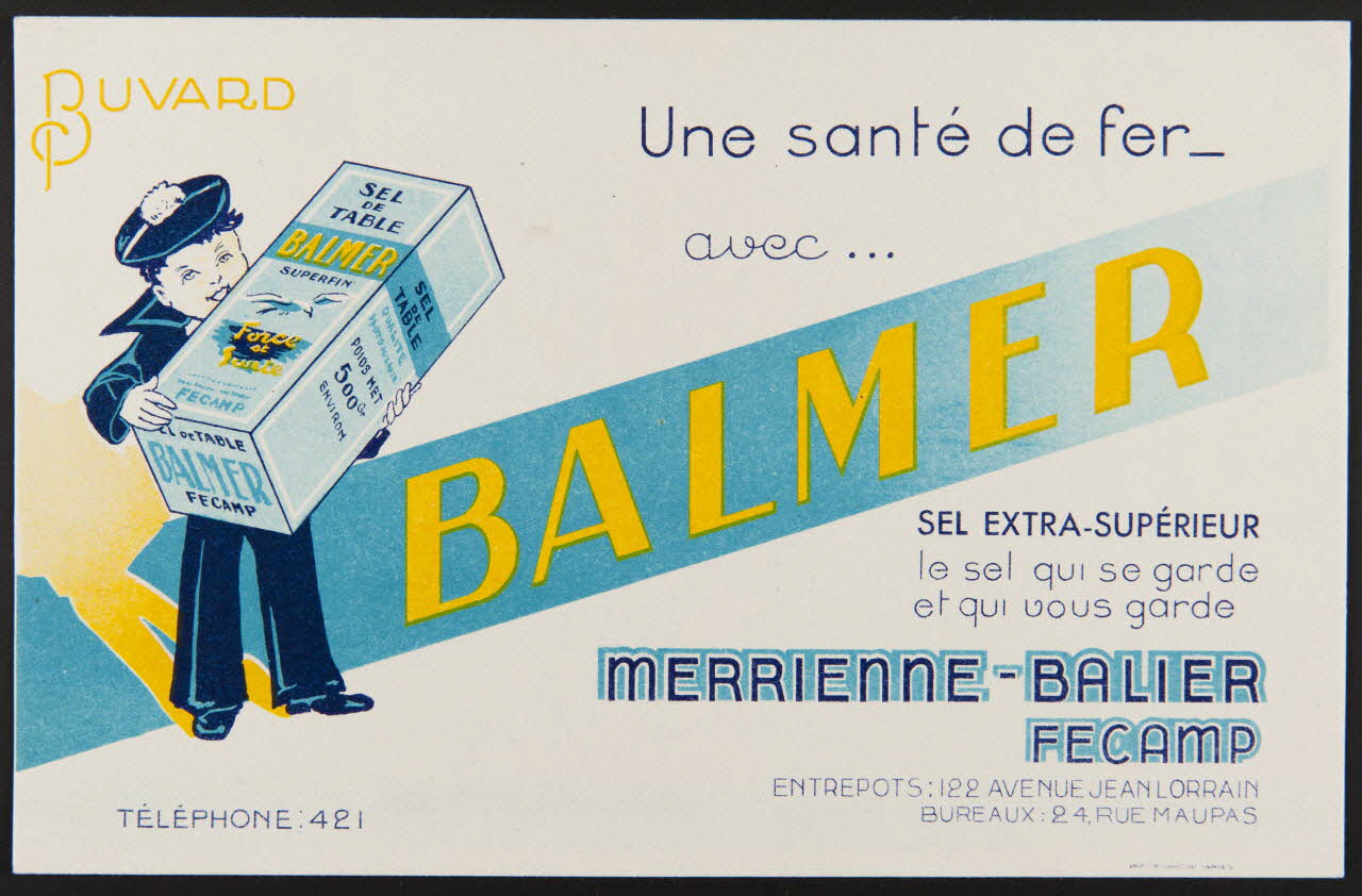 buvard publicitaire BALMER 1994.34.412 Photo