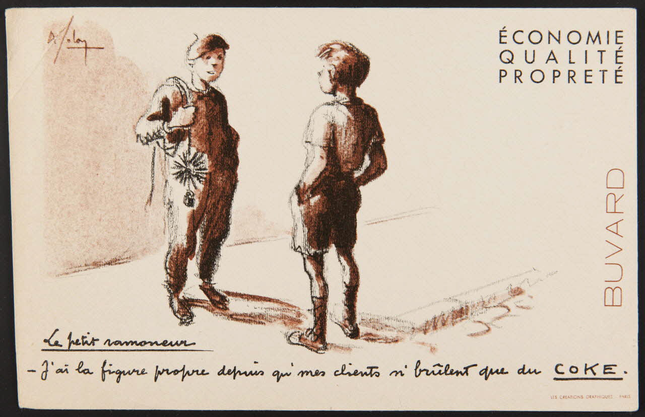 buvard publicitaire Le petit ramoneur 1994.34.442 Photo