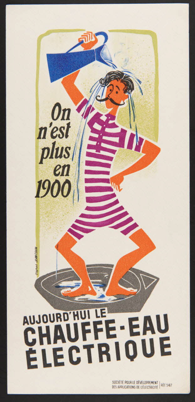 buvard publicitaire AUJOURD'HUI...  LE CHAUFFE-EAU  ELECTRIQUE 1994.34.447 Photo