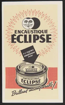 buvard publicitaire ENCAUSTIQUE  ECLIPSE 1994.34.494 Photo