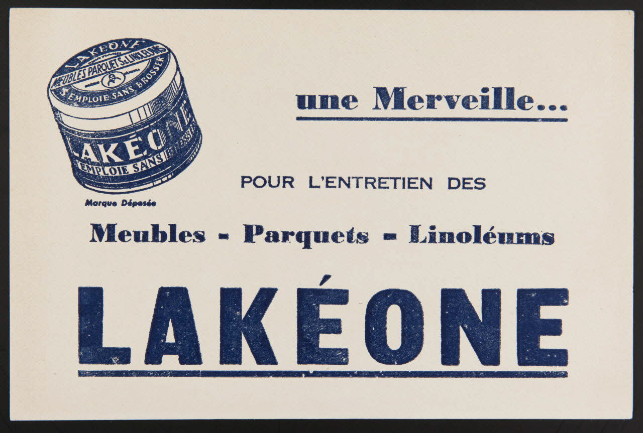 buvard publicitaire LAKEONE 1994.34.500 Photo