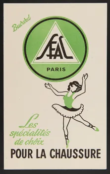 buvard publicitaire Les  spécialités  de choix  POUR LA CHAUSSURE 1994.34.511 Photo