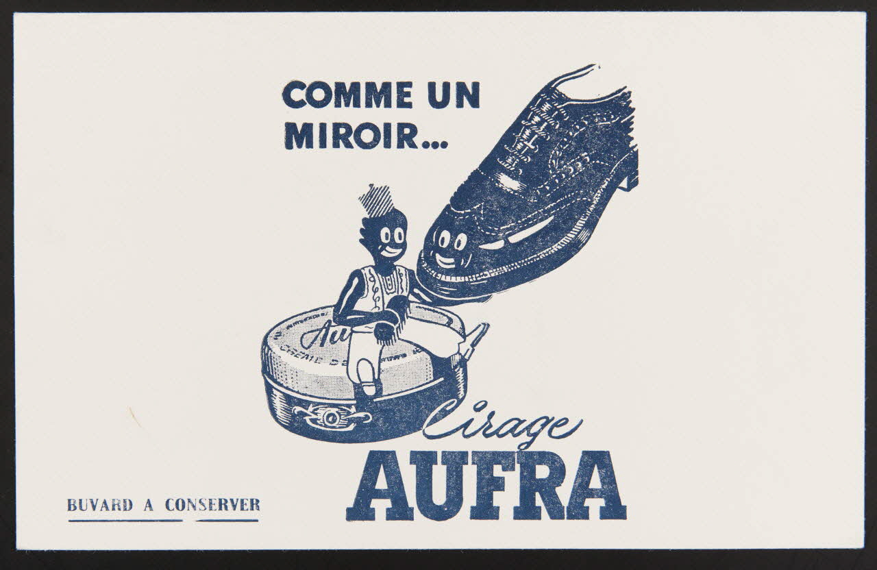 buvard publicitaire COMME UN  MIROIR...  Cirage AUFRA 1994.34.514  Photo