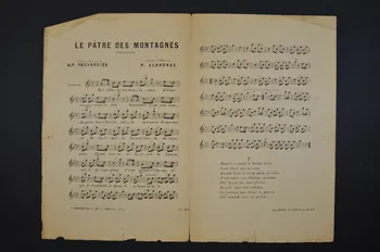 chanson petit format 1965.172.30 Photo Mucem