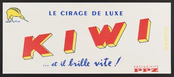 buvard publicitaire LE CIRAGE DE LUXE  KIWI 1994.34.530  Photo