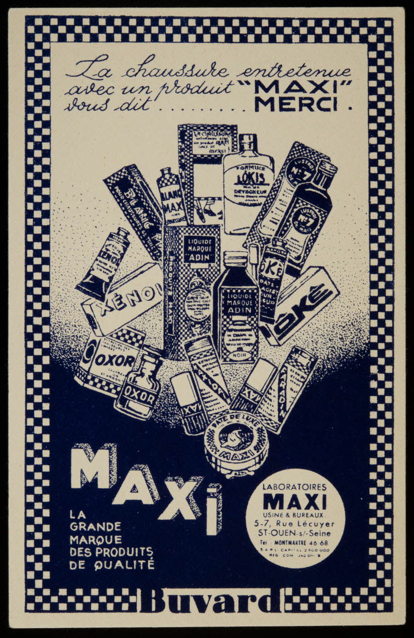 buvard publicitaire MAXI 1994.34.537 Photo