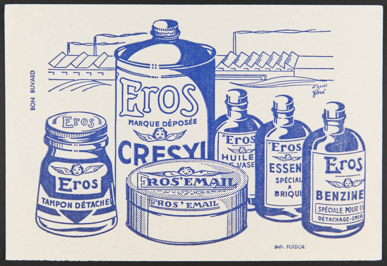 buvard publicitaire Eros 1994.34.563 Photo