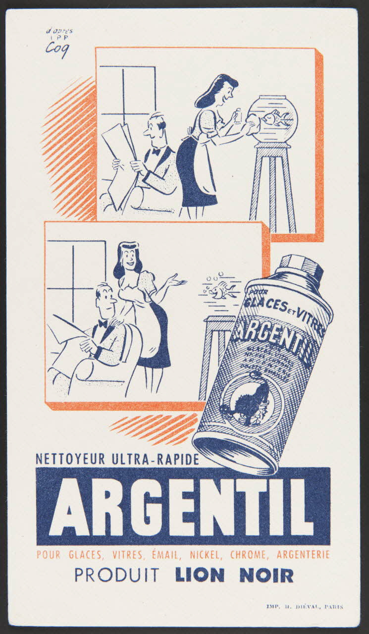 buvard publicitaire NETTOYEUR ULTRA-RAPIDE  ARGENTIL 1994.34.567 Photo