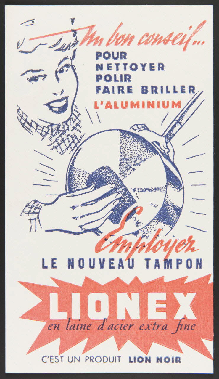 buvard publicitaire Employez  LE NOUVEAU TAMPON  LIONEX 1994.34.571 Photo