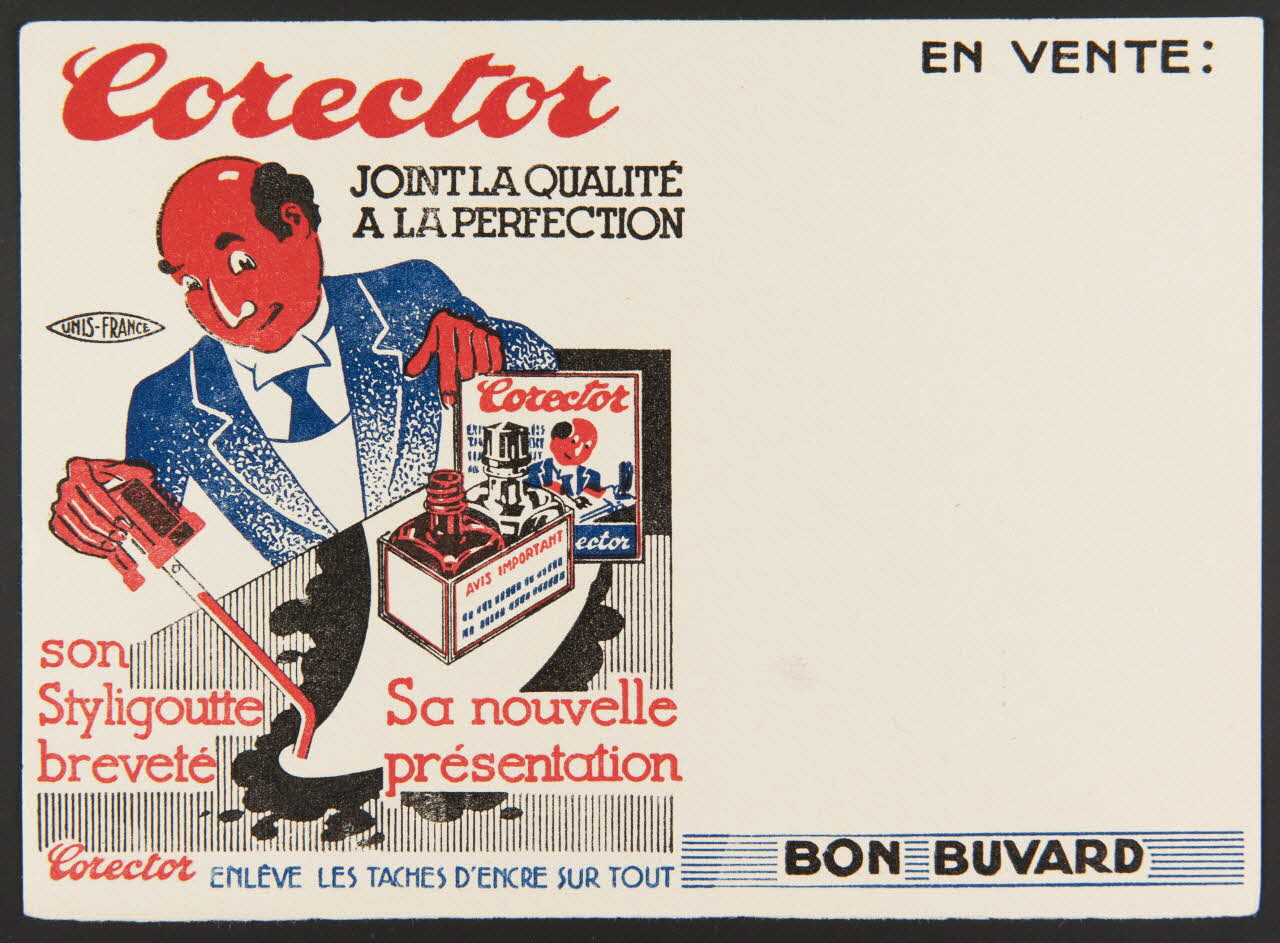 buvard publicitaire Corector  JOINT LA QUALITE  A LA PERFECTION 1994.34.575 Photo