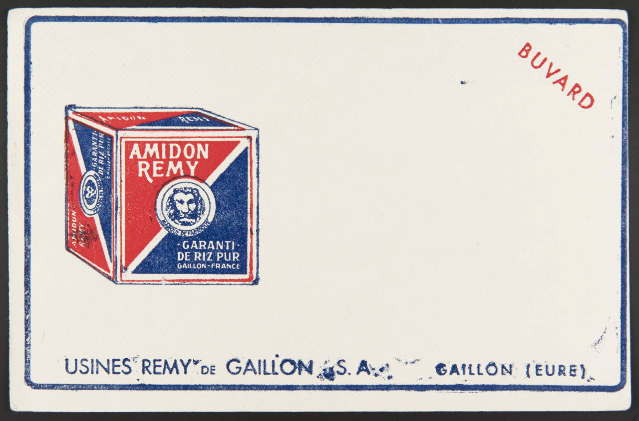 buvard publicitaire AMIDON REMY 1994.34.586 Photo