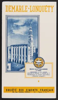 buvard publicitaire DEMARLE LONQUETY 1994.34.626 Photo