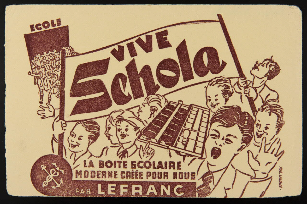 buvard publicitaire VIVE  Schola 1994.34.634 Photo
