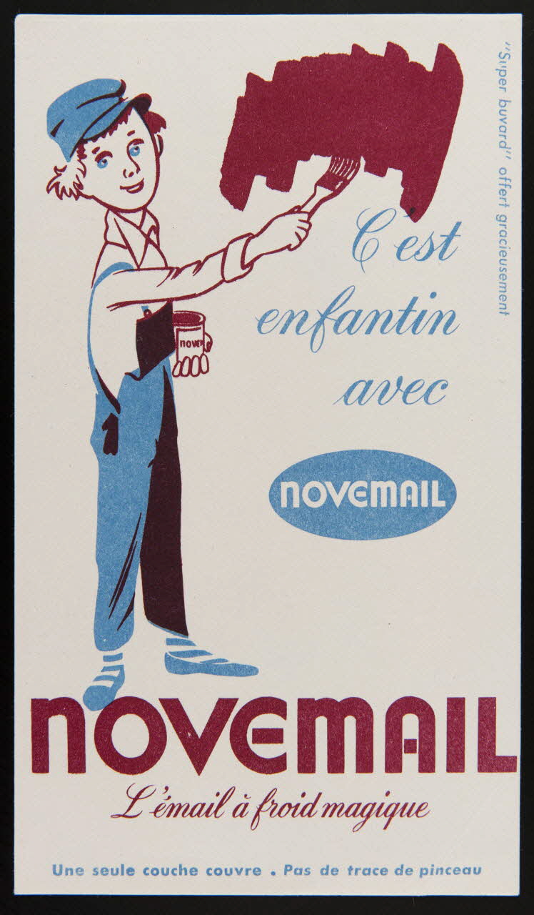 buvard publicitaire C'est  enfantin  avec  NOVEMAIL 1994.34.637 Photo