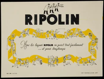 buvard publicitaire RIPOLIN 1994.34.644  Photo
