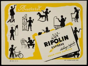 buvard publicitaire RIPOLIN 1994.34.645  Photo