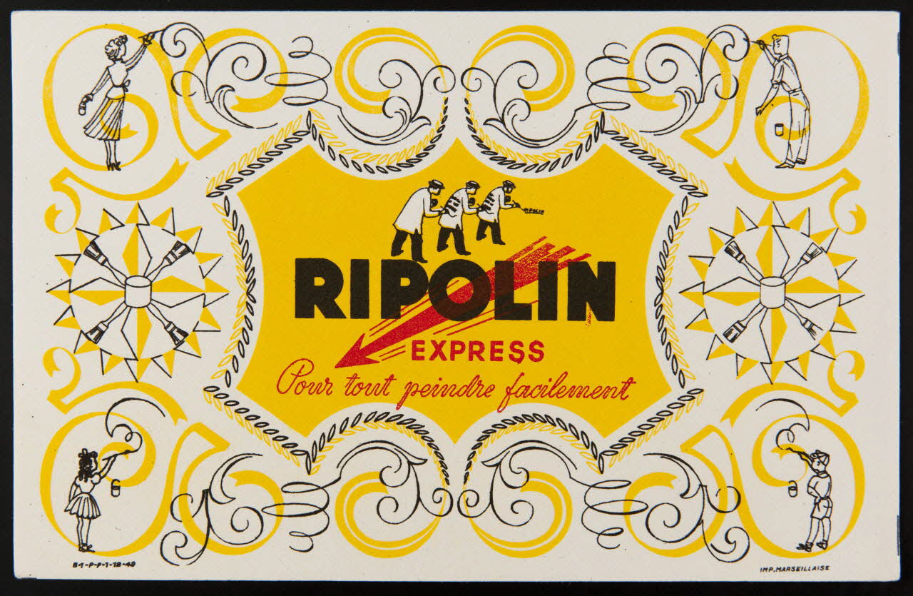 buvard publicitaire RIPOLIN  EXPRESS  Pour tout peindre facilement 1994.34.649 Photo
