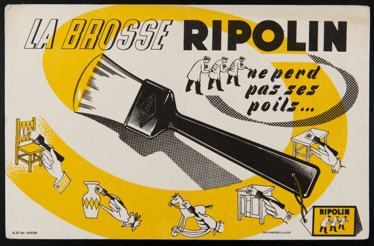 buvard publicitaire LA BROSSE RIPOLIN 1994.34.651 Photo