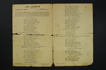 chanson petit format 1966.187.6 Photo Mucem