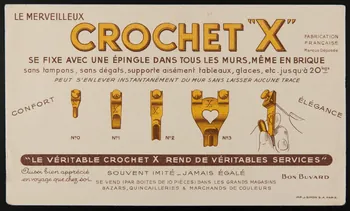 buvard publicitaire LE MERVEILLEUX  CROCHET "X" 1994.34.654 Photo