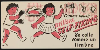 buvard publicitaire Comme nous!!  utilisez  SELF-FIXING 1994.34.656 Photo