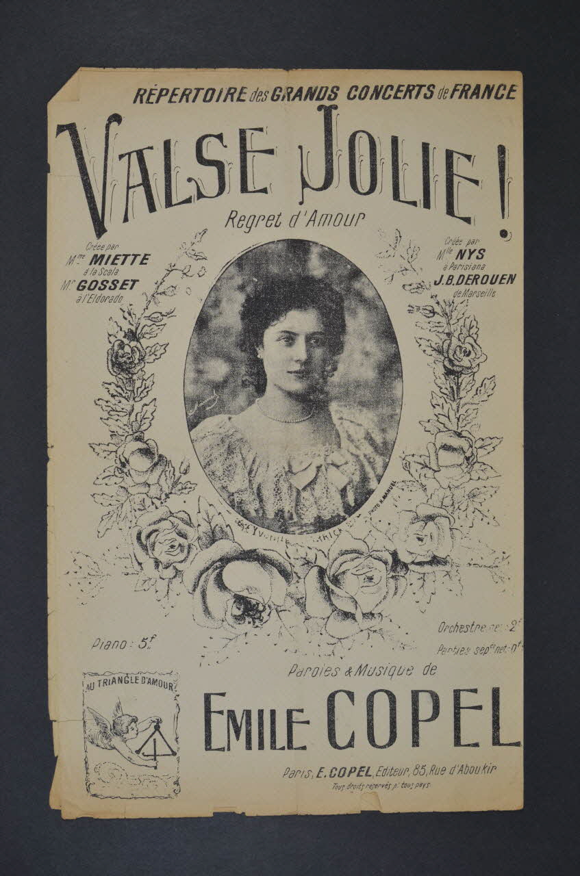 chanson petit format 1965.172.36 Photo Mucem