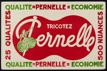 buvard publicitaire TRICOTEZ  Pernelle 1994.34.668 Photo